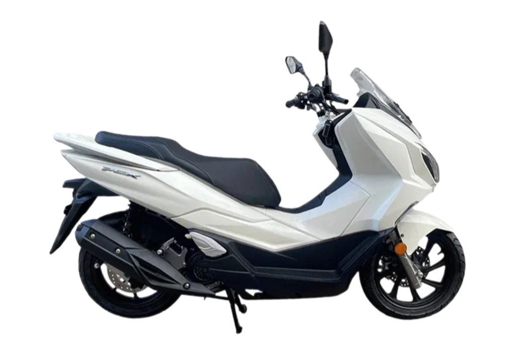 Скутер VENTO PCX (200) матовый белый / матовый синий