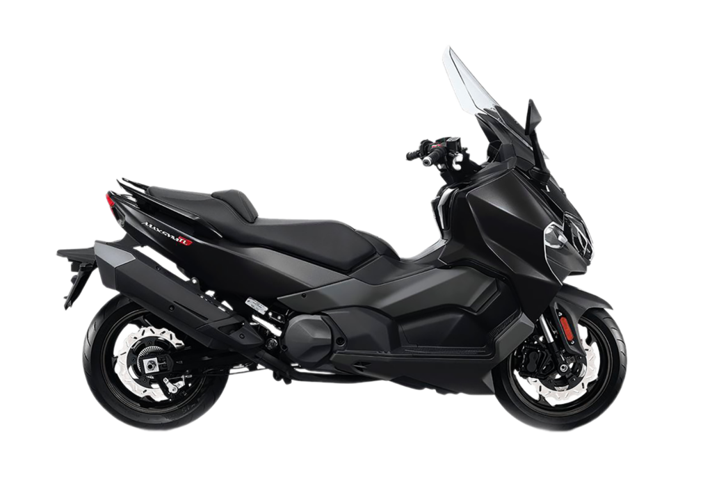 Максискутер SYM MAXSYM TL 500 матовый черный