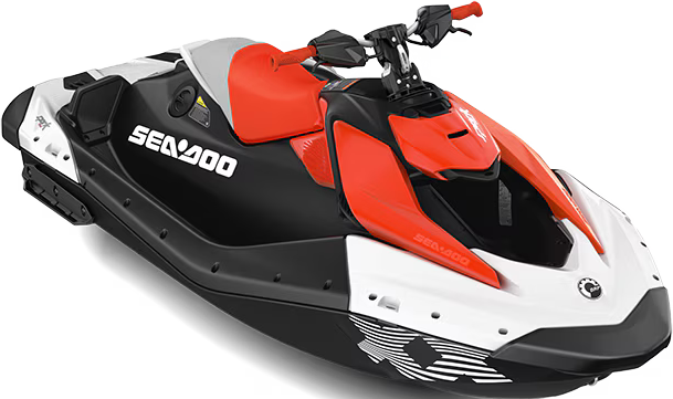 Гидроцикл BRP SEA-DOO Spark Trixx for 1 Dragon Red and Bright White