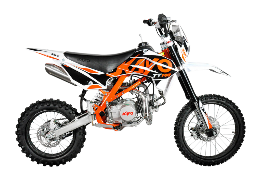 Питбайк KAYO BASIC TT140EM 17/14 KRZ (механ. сцепл., эл. стартер 2024 г.)