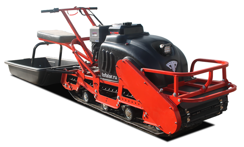 Мотобуксировщик Тофалар Long тягач-толкач с реверсом с двигателем Loncin 420F Тофалар Россия